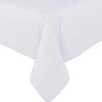 Lapaco 2ply Tissue Poly Tablecover White 82 x 82 Pack 25