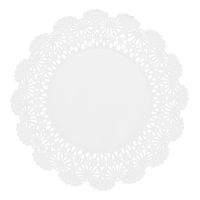 Hoffmaster Cambridge Lace Doilies 12 White Pack 1000 / cs