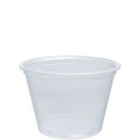 Portion Container 2 1/2 oz Clear
