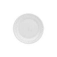 Foam Non-Laminated Plate 6'' White