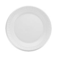 Foam Laminated Plate White 9''