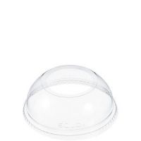 Pet dome Lid Clear With Wide Hole Clear