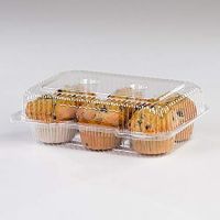 Detroit Forming 24 Cell Cupcake / Muffin Container Combo Pack Pack 50 / cs