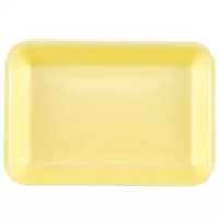 Dyne-a-pak Yellow Foam Tray 10.75x5.75x2 Pack 250