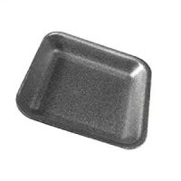 Dyne-a-pak Black Foam Tray 8.25x5.75x.75 Pack 500