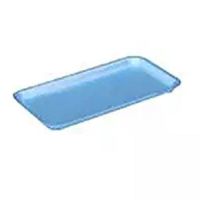 Dyne-a-pak Blue Foam Tray 9.25x7.25x1.25 Pack 500