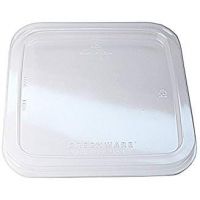 LGS6 On-The-Go Box Lid 6''x6'', Clear, 300/Pack