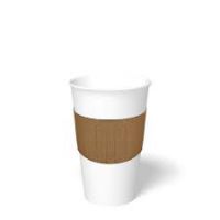 IP Cup Buddy Hot CUP Plain Kraft Fits 10oz to 24oz Cups Pack 12/100