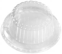 IP Lid for Food Container Clear Dome Fits 6oz 8oz 10oz Containers Pack 10/100