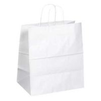 Tulsack 14.5x9x16.25 Shopping Bag White Pack 200