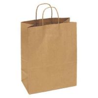Tulsack 13X7X17 70#RNK Kraft Bag 80% Post 100% Recycled Green Label Pack 250