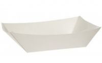 SQP 5# Food Tray White Pack 4/125