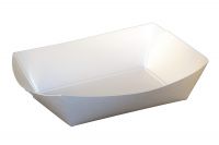 SQP 2.5# Food Tray White Pack 500