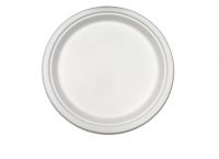 PrimeWare 6 Heavy Weight Plate Natural White Bagasse Pack 8/125