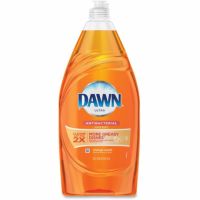 Liquid Dishwashing Detergent Antibacterial Orange Scent 34.2 oz