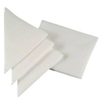 Airlaid Linen Like Dinner Napkin 14''x14'', Case, White (1000 Per Case, 1 Case)