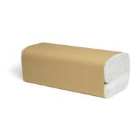 Multifold 1-Ply Paper Towel 9.5''x9.25'', Pack, White (250 Per Pack, 16 Packs)