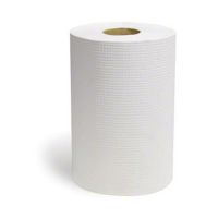 1-Ply Hardwound Towel Roll 8''x800', White (6 Rolls)
