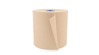 1-Ply Hardwound Paper Towel Roll 7.5''x775', Natural (6 Rolls)
