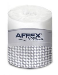 Affex Bath Tissue White 2 Ply 4.49 x 3.98 Pack 80 / 500