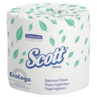 Standard Roll Bath Tissue White 2 Ply 4.1''x4'' 550 Sheets
