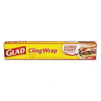 ClingWrap Plastic Wrap, Clear, 200 sq ft.