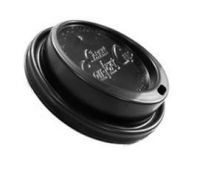Chinet Dome Lid Black Fits 12/16/20oz Comfort Cup Pack 12/100