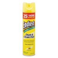 Endust Dusting & Cleaning Spray Multi-Surface Lemon Zest 12.5 oz Pack 6 / cs