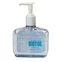 Kutol Santi-Gel Instant Hand Sanitizer Clear 62% Alcohol 8 oz Pump Bottle Pack 12 / cs