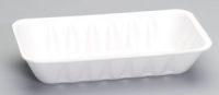 #10K Foam Food Tray 10.75''x5.75''x2'', White, 125/Pack