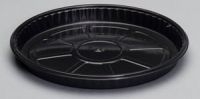 Oven Ready Pizze/Cookie Tray 9.88''x1'', Black, 100/Pack