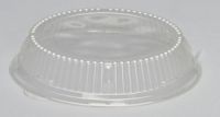 APET Dome Plastic Plate Lid 8.88''x1.25'', Clear, 50/Pack