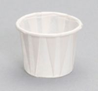 0.5 oz. Paper Portion Cup, White, 250/Pack