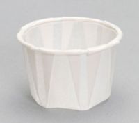 1.25 oz. Paper Portion Cup, White, 250/Pack