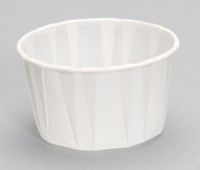 3.25 oz. Paper Portion Cup, White, 250/Pack