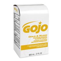 Gojo Gold & Klean Antimicrobial Lot Soap 800 ml refills Pack 12 /cs