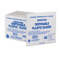 Poly Disposable Food Service Glove, Extra Large (100 Per Box, 10 Boxes)