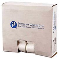 33 Gal. Low Density Heavy Can Liner 33''x39'' 0.58mil, Clear (25 Per Roll, 10 Rolls)