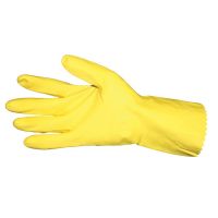 Impact Latex Gloves Yellow Medium 18 Mil Pack 1 Pair