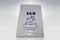 Inno-Pak 11x22 LD Ice Bag "Polar Bear" Pack 1000 / cs