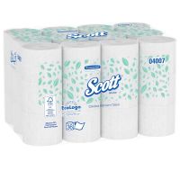 Essential 2-Ply Coreless Bath Tissue 4''x3.94'', 1000 Sheets, White (36 Rolls)