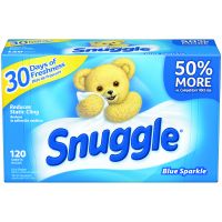 Snuggle Sheets Fabric Softener Blue Sparkle Pack 6 / 120