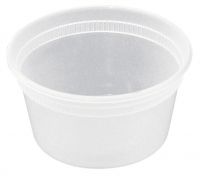 12oz Clear Container With Lid
