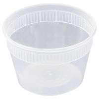 16oz Clear Deli Container With Lid