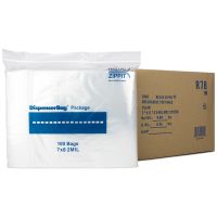 Fantapak Quart Storage 7x8 2 Mil Reclosable Zipper Food Bag Pack 10/100