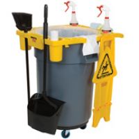 Rim Caddy-Yellow for 44 gal Brute Container