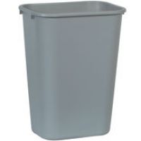 Large Wastebasket Gray 39L / 41 Quart