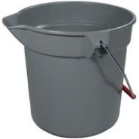 Round Bucket Gray 9.5L / 10 Quart
