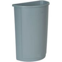 Half Round Container Gray 79.5L / 21 Gallon