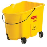 Bucket With Caster Kit Yellow 35 Quart / 33 Liter